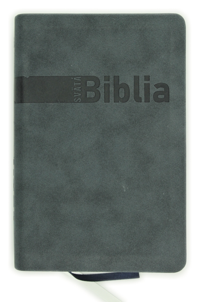Biblia, Roháčkov preklad, 2020, tmavosivá, s indexmi