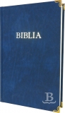 Biblia, evanjelický preklad, rodinný formát, 2015, pevná väzba, modrá